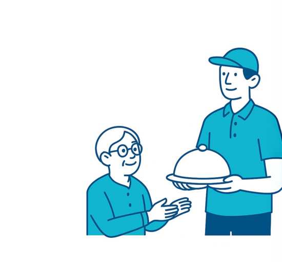 Portage de repas casher à domicile