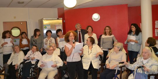 Atelier Yiddish à la Résidence Amaraggi